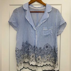 Anthropologie • Tie Back Top • Size S